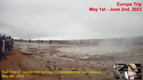 May 4th, 2023 Geysir Hot Springs, Haukadalsvegur, 806, Iceland