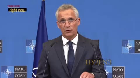 Jens Stoltenberg: "Se la Russia smette di combattere ci sarà la pace"