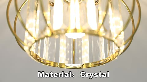 AIRYPHANT 16'' Modern Led Ceiling Light Gold Flush Mount