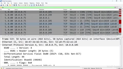 chapter -3 Discovering Hosts , 05. Solution Identify a scanning signature