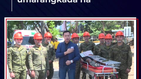 kauna-unahang earthquake drill para sa taong 2024, umarangkada na