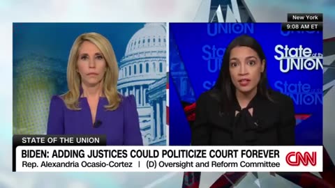 AOC on the Supreme Court needing checks and balances on their power