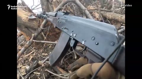 Bodycam Video Shows Ukrainian Advance Near Bakhmut