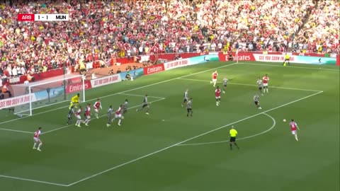 Arsenal v Man United 3-1 Highlights