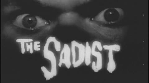 THE SADIST (1963) movie trailer, early exploitation film