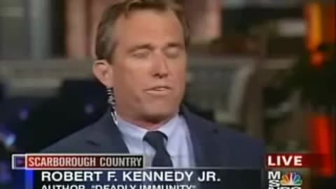 MSNBC used to sympathize with RFK Jr. on vaccines - 2005