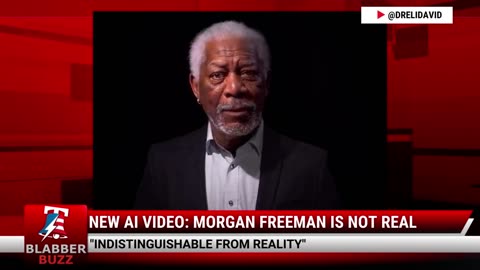 New AI Video: Morgan Freeman Is Not Real