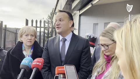 Tánaiste Leo Varadkar discussing the invasive Strep A infection in Ireland