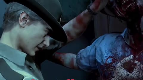 Resident Evil 2 - Slow Mo Dagger Zombie Heart Edition - I'm not too Fast #residentevil #gaming