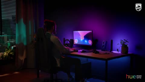 Philips Hue Play Gradient Lightstrip für einen Monitor