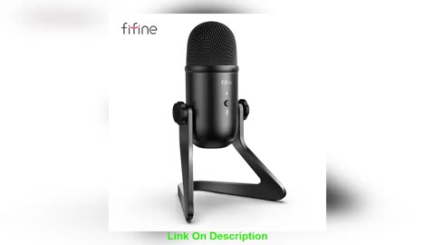 Exclusive FIFINE USB Microphone for Recording/Streamin