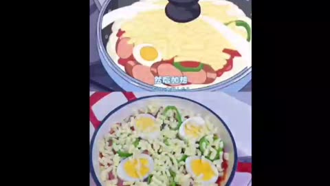 Animation vs real life cooking challenge 🍳