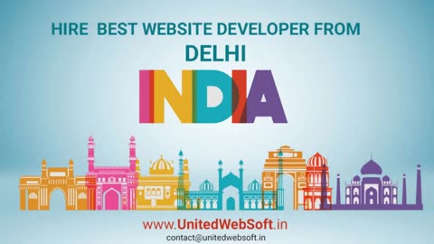 Hire best website developer & designer (full stack developer) from Delhi, India at UnitedWebSoft.in