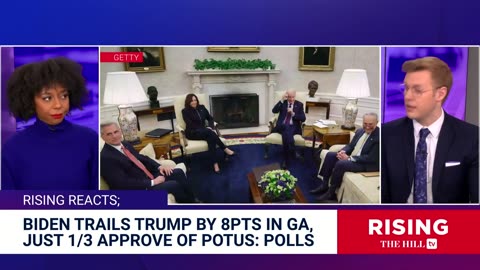 Biden Support CRATERS in Georgia as TrumpTakes 8 Point Lead, Meek Mill Says POTUSTOO OLD: Rising