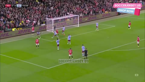 Aston Villa 2-5 Manchester United - Highlights & Goals 2023