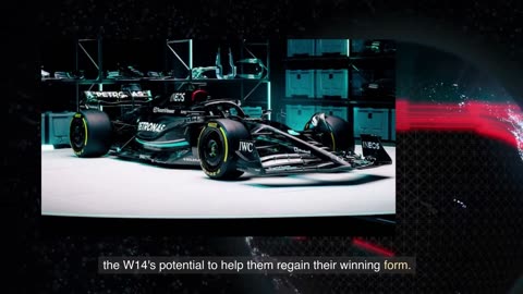 Mercedes Unveils New Black Formula 1 Car, W14, for 2023 Season