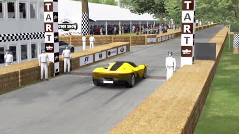 GoodWood | 840HP Ferrari Daytona SP3: V12 Engine Sound | Assetto Corsa | Logitech G25 #shorts