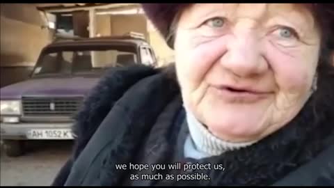 Ukrainians speak out