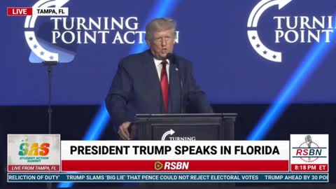 PRESIDENT DONALD TRUMP AT TPUSA STUDENT ACTION SUMMIT LIVE IN TAMPA, FL 7/23/22