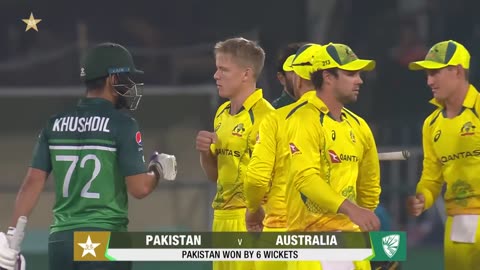 Highest Chase in ODI History By Pakistan Against Australia Pakistan vs Australia