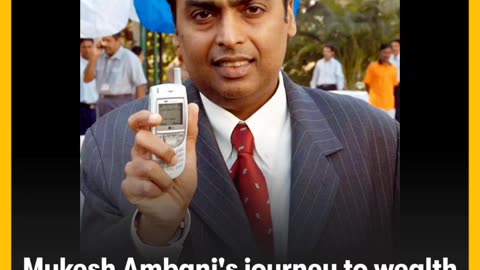 Success story of Mukesh Ambani