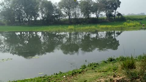 mera gaw||village view || beautyful river || rain season beautiful river