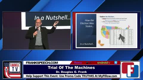 TRUTH SUMMIT DAY 2 - DR. DOUGLAS G. FRANK, MACHINES DID IT, COVER UP, A REPUBLIC IF YOU CAN KEEP IT