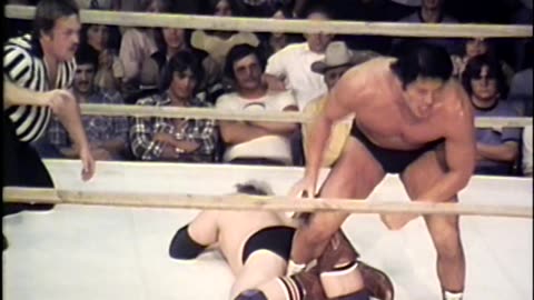 (1979.08.17) Antonio Inoki vs Stan Hansen - NWF Heavyweight Championship Match - Calgary Stampede Wrestling