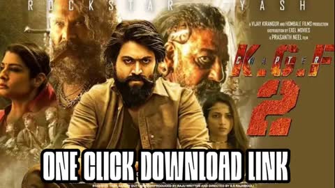 Kgf2 Hindi Movie Download | KGF2 Movie