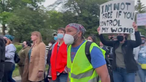 Pro Abortion Protesters Show Up Outside Justice Alito's House