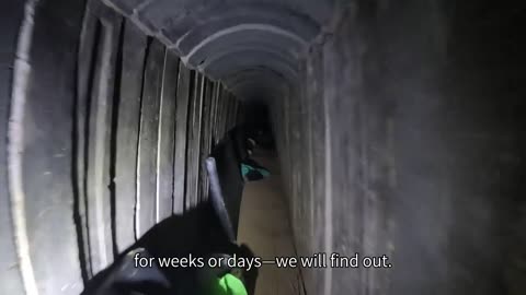 Hamas Tunnel Where 6 Hostages Were Murdered