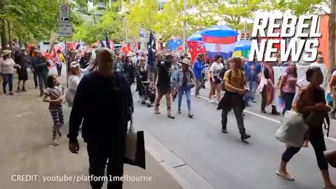 Canberra, Australia freedom rally (Feb. 5th, 2022).