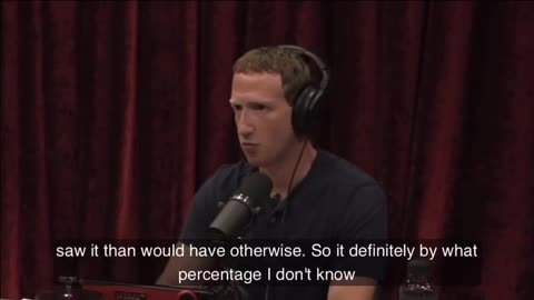 Zuckerberg Tells Joe Rogan That FBI Made Him Censor Hunter Biden Story