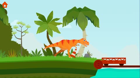 Dinosaur Island🏝️- Dinosaur Exploration Games For Kids | Kids Learning | Kids Games | Yateland