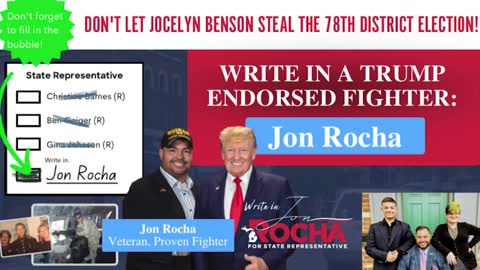 Trump-endorsed Candidate Jon Rocha Fights Back After Being Kicked Off Ballot