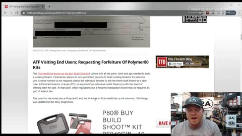 ATF Raids Gun Parts Manufacturer/Seller -Threatens Rights, Pleases Leftist Media