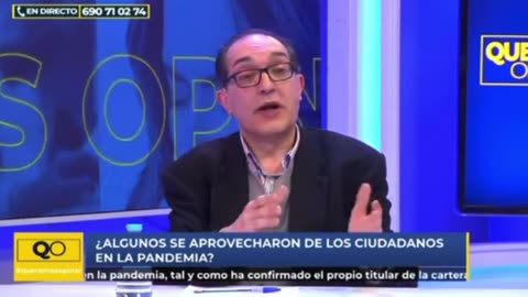 Villarroya: “la pandemia fue una farsa para implantar nuevo orden mundial.