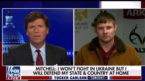 UKRAINE - UFC FIGHTER - BRYCE MITCHELL SPEAKS THE TRUTH TO TUCKER CARLSON