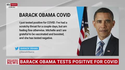 Barack Obama tests positive for COVID-19