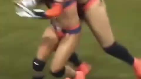 3 BEST AGGRESSIVE LFL PLAYS (Lingerie Football