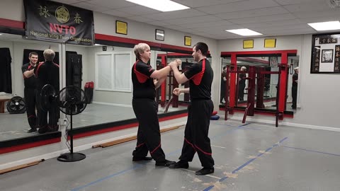 Wing Chun Backfist speed drill