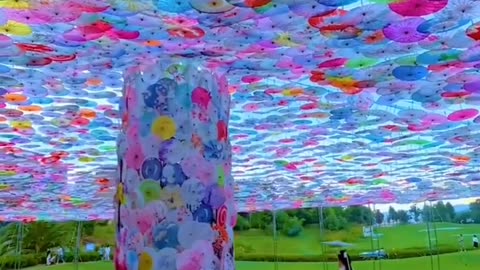 Colurfull Umbrella