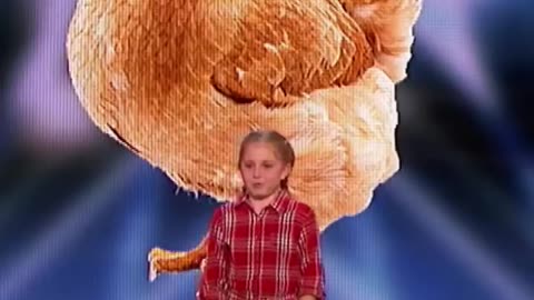 Lily Wilker: 11-Year-Old Unique Animal Impressionist Delights The Judges On AGT ! FMTP TV ! #shorts