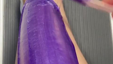 Leg Waxing with Sexy Smooth Hypnotic Purple Seduction Hard Wax by @skin.boss_