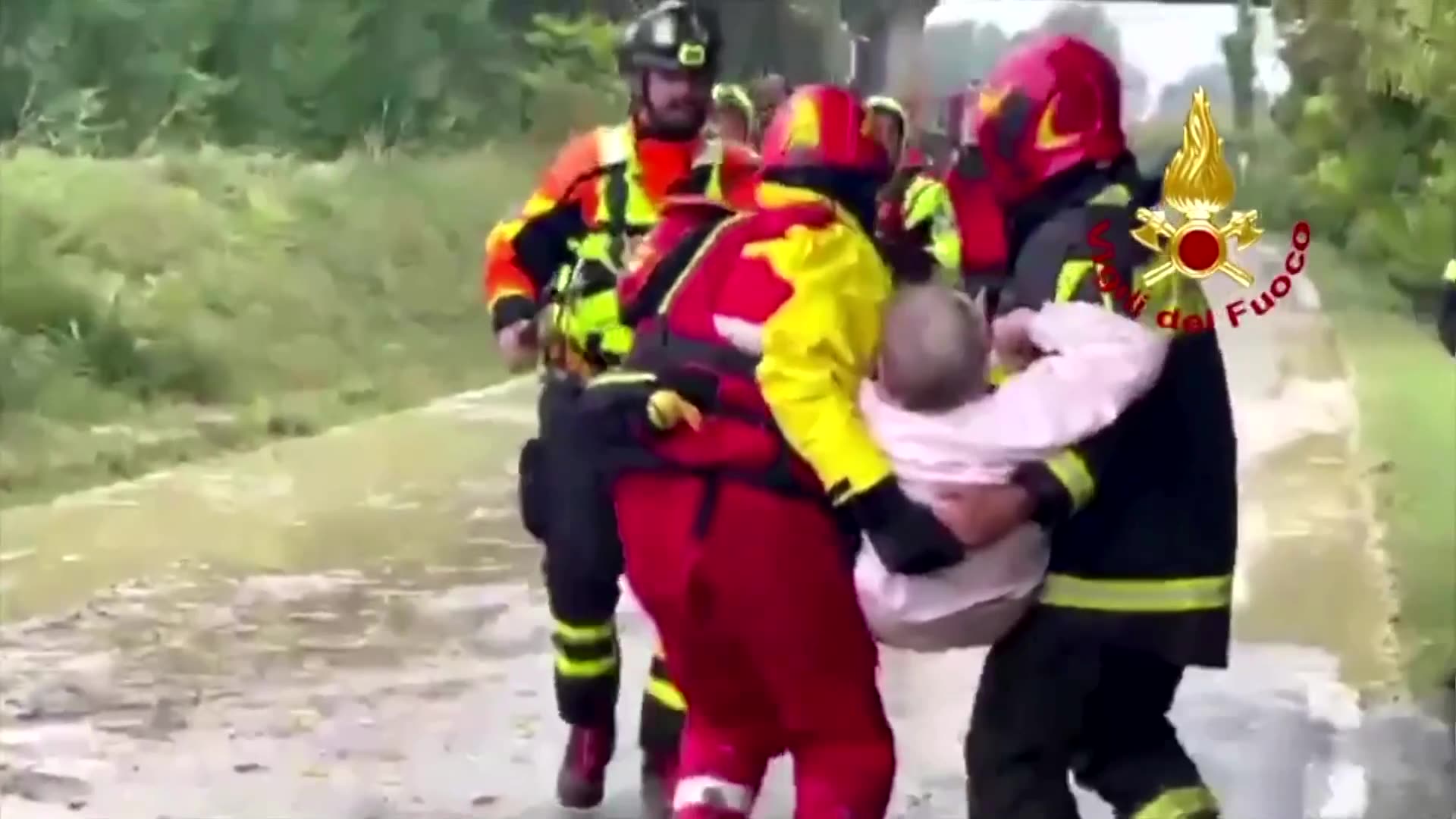 Residents rescued from rooftops as storm 'Boris' hits northern Italy