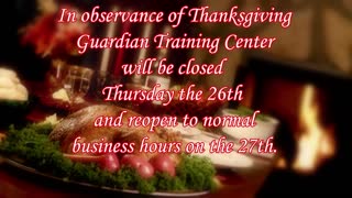 Closed for Thanksgiving 11/26