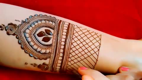 Very Simple Bridal Mehndi designs! Easy Dulhan Mehndi For Backhand Latest Wedding Henna Designs 2021