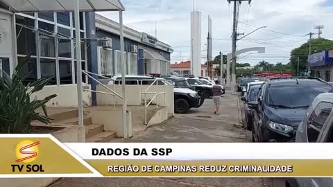 SSP DATA Campinas region reduces crime