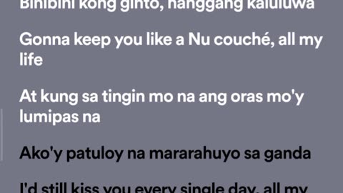 Dionela - Sining (lyrics)