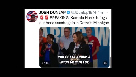 Kamala Harris Debuts New Accent At Detroit Rally